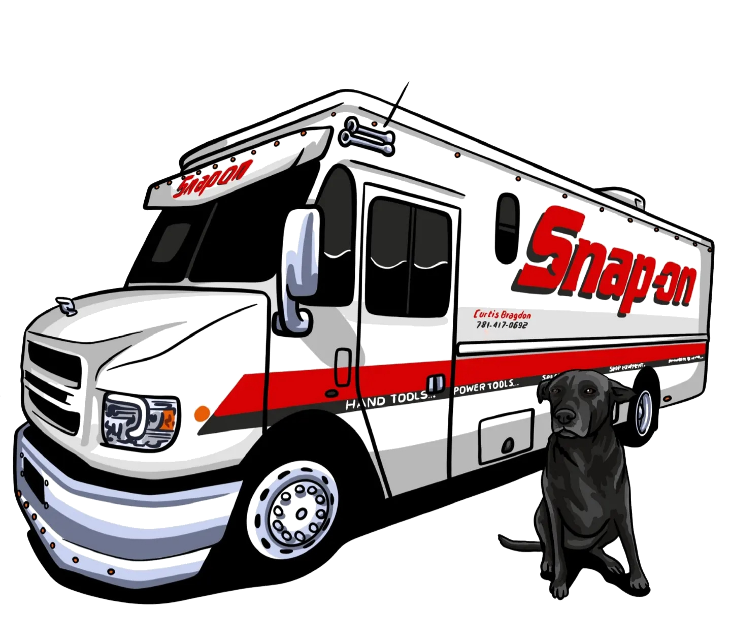 CurtBrag Snap-on Truck & Dog